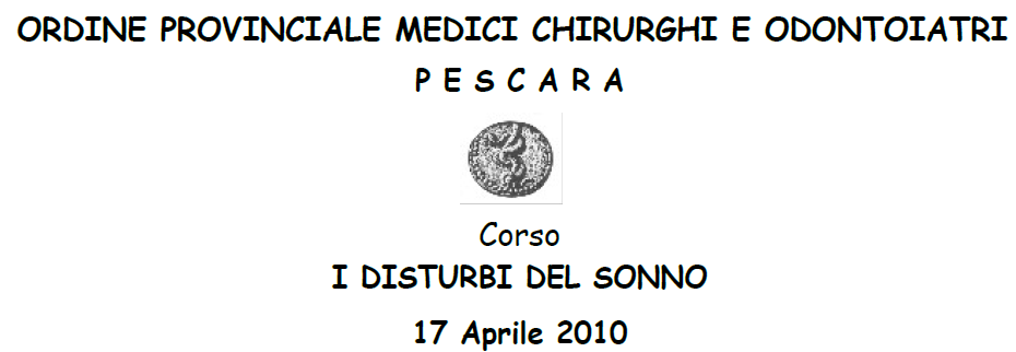Disturbi sonno