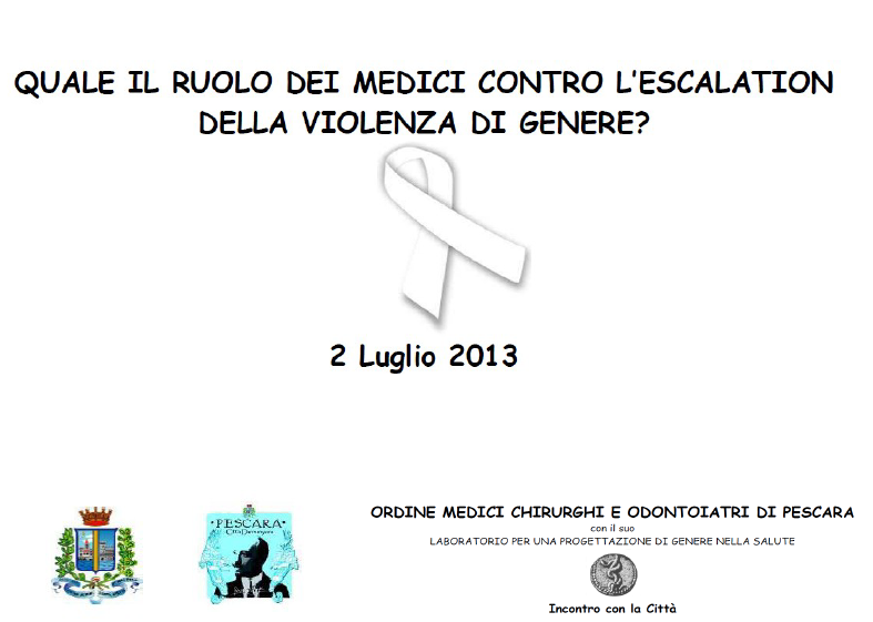 ruolo medici escaletion genere